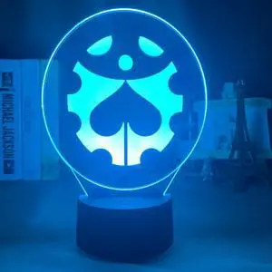 Weastlinks 3D Lamp Anime JoJo Bizarre Adventure for Bedroom Decor Light Birthday Gift Manga Jojo Figure Led Night Light Jotaro Kujo