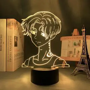 Weastlinks Led Lamp Tokyo Revengers Mikey for Child Bedroom Decor Night Light Birthday Gift Room Table Anime Tokyo Revengers 3d Light