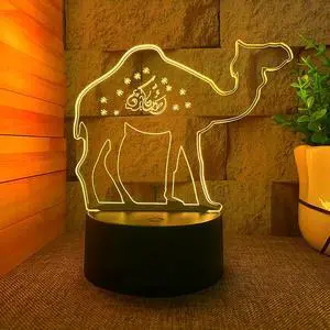 Weastlinks Ramadan decoration 2022 Veilleuse Coranique Coran Quran Koran 3d Led Lamp For Bedroom Night Lights Action Room Decor