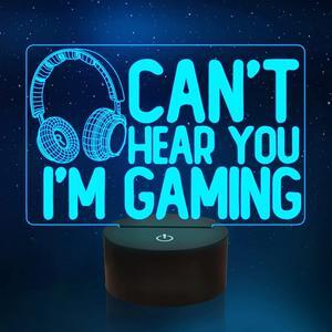 Weastlinks 3D Night Light American Football Ball Touch Sensor Remote Nightlight for Kids Bedroom Decoration Game Table Lamp Gift