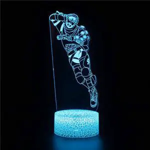 Weastlinks Anime APEX Legends Hero Red Dead Redemption 2 Figure Night Light for Children 3D Acrylic LED Nightlamp Illusion Table Lamp Gifts