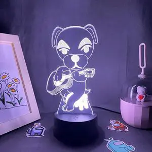 Weastlinks 16 Color Changing Animal Home Decor Setup Light USB Desk Lamp Illusion Lighting with Remote Control for Nintendo Switch Players