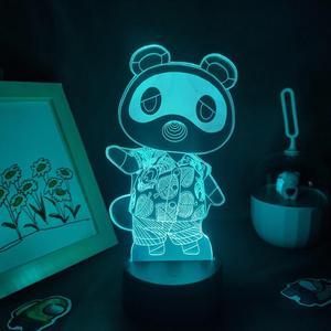 Weastlinks 16 Color Changing Animal Home Decor Setup Light USB Desk Lamp Illusion Lighting with Remote Control for Nintendo Switch Players