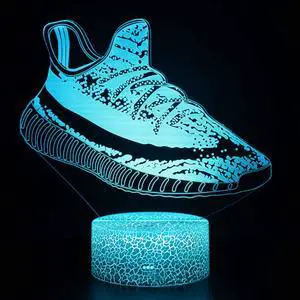 Weastlinks Shoe Series Led Night Light Bedside Lamp Home Decoration Room Boy Bedroom Bedside Table Decor Sports Fan Gift
