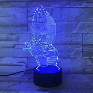 Weastlinks LED Illusion 3D Lamp Maple Leaf Cute Unicorn Friends Gift Kids Birthday Toys Valentines Love Gift with 7 colors change Decor