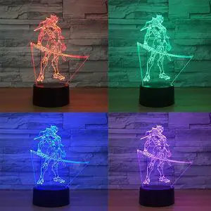 Weastlinks Game Overwatch D.Va Hana Song Kids Night Light LED Touch Sensor Bedroom Decor Light Holiday Present OW 3d Night Lamp Dva Bedside