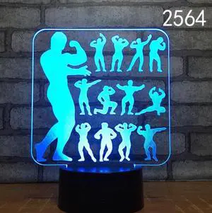 Weastlinks Football Basketball Volleyball 7 Colors Change Bedroom Sleep Lighting Table Lamp Led Nightlight Usb Home Decor Sports Fans Gifts