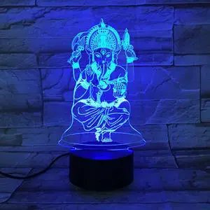 Weastlinks American Football Helmet Lamp 3D Night light Bedroom Decor Alarm Clock Michelangelo David 7 Colors Drop shipping Sports Nightlight Baby Child Gifts
