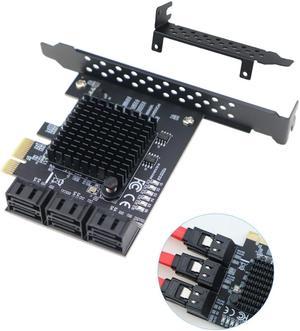 Weastlinks 4 port SATA 3.0 to PCIe expansion Card PCI express PCI-E SATA Adapter PCI-e SATA 3 Converter for hdd SSD IPFS Mining Controller