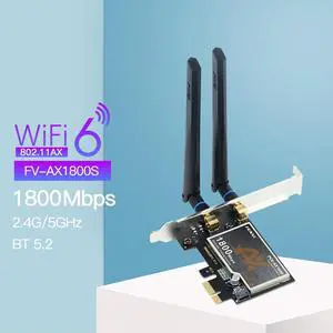 TP-Link WiFi 6 AX3000 PCIe WiFi Card for PC with Heat Sink
