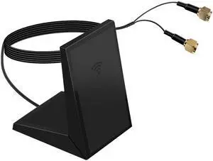 Weastlinks External Antennas Set High Gain 2.4G/5Ghz Dual Band 6Dbi Antennas For Intel AX210 AX200 9260NGW WiFi Card Desktop PCIe Adapter