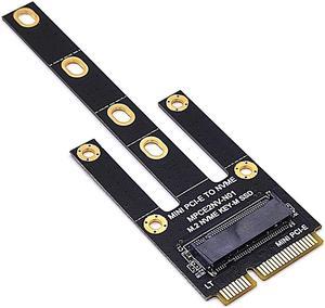 Weastlinks Mini PCIE to NVME Adapter Mini PCIE to M2 MINI PCI-E to NVME Convert Card Riser Support 2230 2242 2260 2280 NVME PCIE M.2 SSD