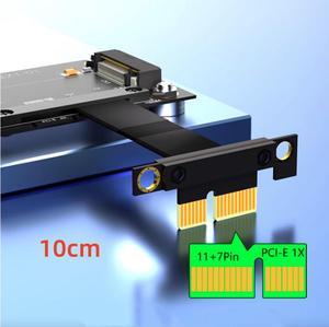 Weastlinks M.2 NVME Key M to PCI Express X1 X4 Extension Cable Expansion Board with Magnetic Pad Supports 2242 2260 2280 M2 NVME SSD