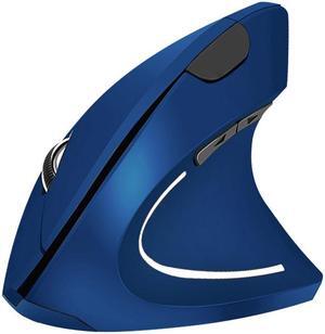 Weastlinks Wireless Mouse Vertical Gaming Mouse Computer Mice Ergonomic Desktop Upright Mouse 1600 DPI for PC Laptop Office Home