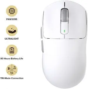 Weastlinks Wireless Gaming Esports Mouse 26000DPI 6 Buttons Optical PAM3395 Computer Mice For Laptop PC