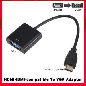 Weastlinks 1080P HDMI-compatible To VGA Adapter Converter Cable HDMI Male To VGA Famale Digital Analog Converter for Tablet laptop PC TV