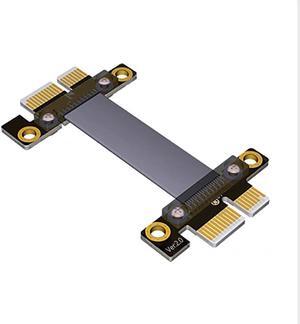 Weastlinks PCI Express 3.0 High Speed 1X Flexible Cable Extension Port Adapter Riser Card PC Graphics Cards Connector Cable 24cm
