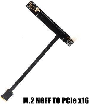 Weastlinks mPCIe to M.2 key A.E. extension cable , mini pcie mPCI-e Card to NGFF M2 A.E. slot extension adapter cable