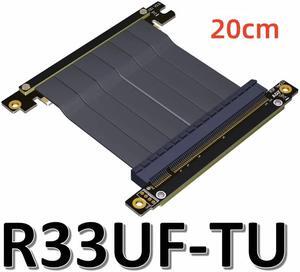 Weastlinks PCIe x16 to x16 adapter Cable graphics video cards extension 90 Degree Angled design for ITX motherboard chassis mini pc-case