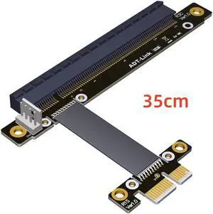 Weastlinks pcie pci express 1x 16x gen 3.0 PCIe x1 x16 extender adapter jumper for BTC mining GPU PCIe extension