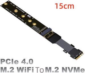 Weastlinks GEN4 M.2 NVME SSD To M.2 WiFi Interface of The Motherboard Through The Extension Cable PCIe4.0x1 Gen4 16G/bps