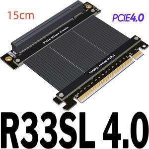 Weastlinks Riser Cable PCIe 4.0 X16 PCIe 4.0 Compatible, EMI Shielded 30 AWG, Protective ABS Casing For Graphics Card