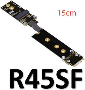 Weastlinks M.2 NGFF NVMe To M.2 WiFi Key A E extender Extension Cable M.2 NGFF NVMe to mini PCIe Mpcie
