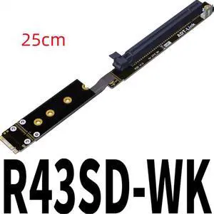 Weastlinks M.2 NVMe to x16 PCIe extension cables for BTC mining ,PCI express 3.0 16x BTC mining GPU PCIe extension