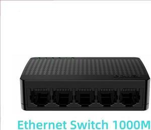 Weastlinks Gigabit Ports High-speed Network 5-Port Ethernet Switch 1000Mbps Fast Lan Hub Full/Half Duplex Plug and Play