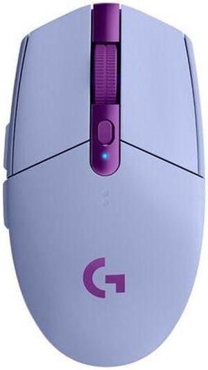 Weastlinks Wireless Gaming Mouse PC Gamer 12000DPI RGB Usb For Laptop Computer Mechanical Button Purple