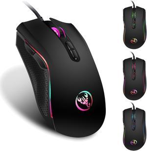 Weastlinks Wired Gaming mouse gamer 7 Button 3200DPI Optical USB Computer Mouse Game Mice Mouse For PC Computer Gamer