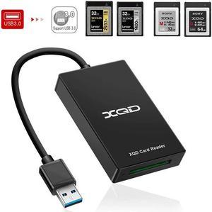 Weastlinks Multi-Function Type-c To XQD Card Reader USB 3.0 Card Reader Speed Up to 5Gbps for M/G Memory Card for SD Card XQD Card Grey USB 3.0