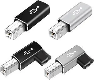 Weastlinks USB Type C Female to USB B Male Scanner Converter Male Adapter Connection Convertor for Printer MIDI Controller Piano Keyboard Weastlinks USB Type C Female to USB B Male Scanner Converter Male Adapter Connection Convertor for Printer MIDI Controller Piano Keyboard