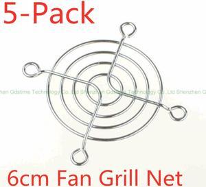 2PCS DC 5V 12V 24V USB Fan 6cm 60mm 6010 60x60x10mm Ultrathin Brushless Axial Cooling Fan 6010 Fan XH2.54 USB Fan Grill Net