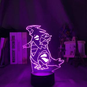 Weastlinks Cute Pokemon Vaporeon Anime Figures 3D Led Night Light Model Toys Children Bed Room Decor Birthday Gift Christmas Gifts for Kids