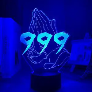 Weastlinks 3D Lamp Juice WRLD Led Night Light for Home Decoration Colorful Nightlight Gift for Fans Dropshipping Juice WRLD