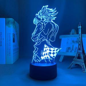 Weastlinks 3D Lamp Anime JoJo Bizarre Adventure for Bedroom Decor Light Birthday Gift Manga Jojo Figure Led Night Light Jotaro Kujo