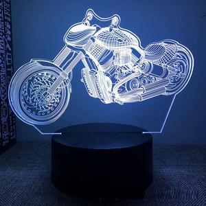 Weastlinks Mountain Racing Motorcycle 3d Led Night Light For Bedroom Fighter Mountain Bike Lava Lamp Children's Room Decor Birthday Gift