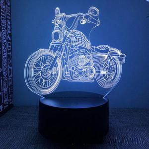 Weastlinks Mountain Racing Motorcycle 3d Led Night Light For Bedroom Fighter Mountain Bike Lava Lamp Childrens Room Decor Birthday Gift