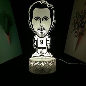 Weastlinks Football Player And Basketball Player 3D Lamp Room Decoration Nightlight Player Memorial Gift LED Night Light Dropshipping Deal