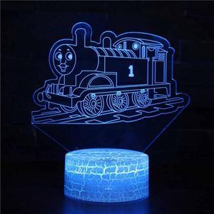 Weastlinks 3D Night Light Cool Truck Lorry Tractor Vehicle Engine Head LED Atmosphere Night Lamp for Kids Decorative Lamp Children Gifts