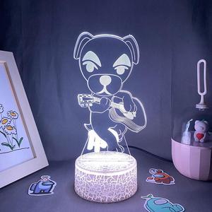 Weastlinks 16 Color Changing Animal Home Decor Setup Light USB Desk Lamp Illusion Lighting with Remote Control for Nintendo Switch Players