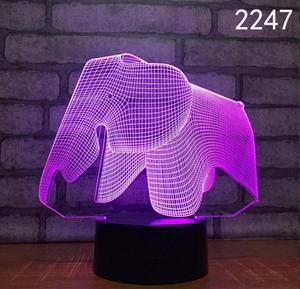 Weastlinks Cartoon Zebra Bear Monkey Cute Animal Shape Acrylic LED Lamp 3D Night Light For baby children Sleeping Lighting