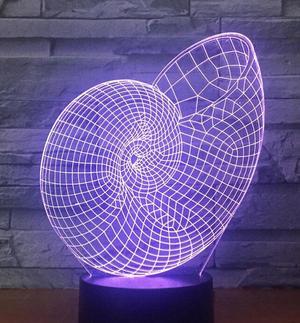 Weastlinks Creative 3D Illusion Lamp LED Night Light 3D Abstract Graphics Acrylic Lamparas Atmosphere Lamp Novelty Lighting Home Decorate