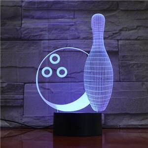 Weastlinks 3D Night Light Golden Gate Bridge Art Decoration 3D Lamp Visual Light Effect Color Changing with Remote Decoration