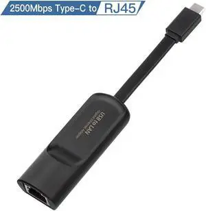 Weastlinks 2500Mbps Ethernet USB3.0 to RJ45 2.5G Type C to RJ 45 Wired Adapter Lan Network USB HUB For Win10/8/7/11 MacBook iPad Laptop PC