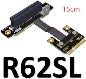 Weastlinks Mini PCI-e mPCIe WAN WiFi To PCIe x4 PCI-E 4x Riser adapter cards Gen3.0 Mini-PCIe Ribbon cable Mini pci e for WIFI card