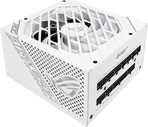 ASUS ROG STRIX 850G 850W White Edition Power Supply, ROG Heatsinks, Axial-tech Fan Design, Dual Ball Fan Bearings, 0dB Technology, 80 PLUS Gold Certification, Fully Modular Cables ASUS ROG STRIX 850G 850W White Edition Power Supply, ROG Heatsinks, Axial-tech Fan Design, Dual Ball Fan Bearings, 0dB Technology, 80 PLUS Gold Certification, Fully Modular Cables