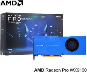 ASUS AMD Radeon Pro WX 9100 Video Card, 16GB HBM2 2048-bit ,100-505957 Workstation Graphics Card