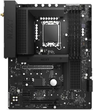 NZXT N5 Z690 Gaming Motherboard Intel Z690 LGA 1700(Intel 12th Gen), 4*DDR4/ PCIE4.0/ Wi-Fi 6E/ Type-C USB 3.0 ATX Intel Motherboard N5-Z69XT-B1 (Black)